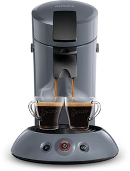 Philips Senseo koffiepadmachine – Crema Plus – 1 of 2 koffie tegelijk - Blauw - Inclusief 2 Senseo glazen - HD7806/52 — thumbnail 5