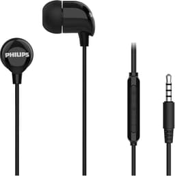 Philips TAE1146 In-Ear oordopjes met microfoon - 3.5mm Jack aansluiting - Rich Bass Clear Sound - Zwart — thumbnail 2