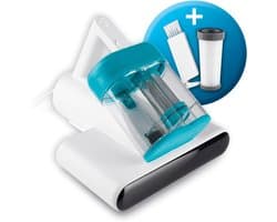 Huisstofmijt Stofzuiger - Roterende Mijtzuiger - Met UV-C-Licht En HEPA-Filter Voor Mensen Met Allergieën - Handstofzuiger Voor Matrassen - Ultrasone En Warmtefunctie - Krachtig: Vernietigt 99,9% Van De Mijten