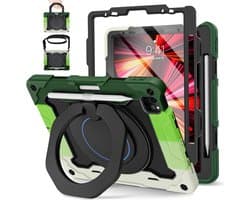 Kindertas voor iPad Pro 11 Inch en iPad Air met Schermbeschermer en Schouderband