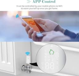 Intelligent Thermostaatventiel met Wifi en Touchscreen — thumbnail 5