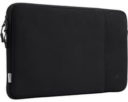 imoshion Laptop sleeve met vak - Laptop Hoes geschikt voor 13 / 13.3 / 13.6 inch - Zwart