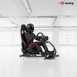 VDD Gaming - Racestoel - Race simulator - Sim Racing Cockpit - Racestoelen - Racing seat - Cockpit - Racing cockpit - Race simulator compleet - Race sim stoel - Cockpit Simulator - Volledig Verstelbaar - ZONDER monitor Bevestiging - Incl. Race stoel — thumbnail 4