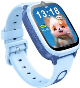 Mayni SmartWatch 4G - Smartwatch Kinderen - GPS Horloge Kind - GPS Tracker - Bellen/Videobellen - SOS - SIM - Waterdicht - Blauw — thumbnail 3