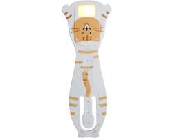2-in-1 LED Leeslamp met Amber en Wit Licht - Clip-On Bladwijzer en Boeklamp voor Kinderen en Volwassenen