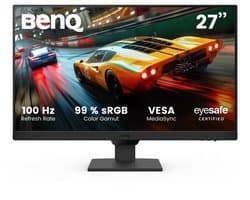 BenQ Full HD 27 inch Monitor GW2790 - 100Hz - IPS Beeldscherm Computer- 1920x1080p PC Scherm - 99% sRGB - EyeCare - 2 x HDMDI - 1 x DP port - 2 x 2W Speakers
