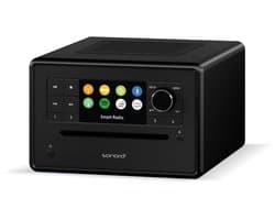 Sonoro Elite 2025 Internet Radio met CD-Speler - Mat Zwart