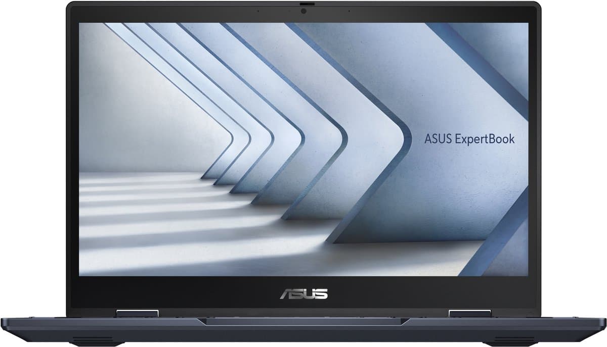 ASUS ExpertBook B3 Flip B3402FVA-EC0216X Intel® Core™ i5 i5-1335U Hybride (2-in-1) 35,6 cm (14") Touchscreen Full HD 8 GB DDR4-SDRAM 256 GB SSD Wi-Fi 6E (802.11ax) Windows 11 Pro US International Zwart — afbeelding 1