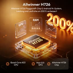 XGODY Gimbal 7 Smart Projector - 900 ANSI Lumen Full HD 1080P, Android 14.0, WiFi 6, Auto Focus, 10W Lautsprecher - Draadloze Beamer voor Binnen en Buiten — thumbnail 4