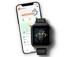 Weewise WS9 - GPS Horloge Senior - Smartwatch voor Ouderen - Persoonlijke alarmen - alarm horloge ouderen - GPS Horloge Alzheimer - Valdetectie