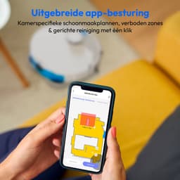 MEDION Robotstofzuiger met 3-in-1 afzuigstation, lasernavigatie en dweilfunctie X55 SW+ (10.000 Pa zuigkracht, roterende moppen, kruislasertechniek) — thumbnail 5