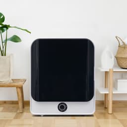 Re-purelife® Compacte Wasdroger met Afvoer voor Kleine Ruimtes - 3 kg Capaciteit (uitbreidbaar tot 4,5 kg) - 5 Programma's - Energieklasse G - Geschikt voor Opbouw of Opstelling - Stille Werking - 49.5*43.5x59.5 cm - Wit — thumbnail 6