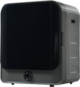 Re-purelife® Compacte Wasdroger met Afvoer voor Kleine Ruimtes - 3 kg Capaciteit (uitbreidbaar tot 4,5 kg) - 5 Programma's - Energieklasse G - Geschikt voor Opbouw of Opstelling - Stille Werking - 49.5*43.5x59.5 cm - Grijs — thumbnail 3