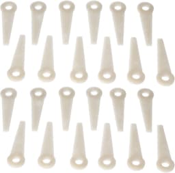24Pcs Polycut Poly Cut Blade Vervanging voor Trimmer - 4111-007-1001 - Vervang Edger Gat - Plastic Snijbladen - Grasmaaier Kop — thumbnail 5