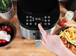 XXL Heteluchtfriteuse 6,5L met 8 Programma's en Touchscreen — thumbnail 4