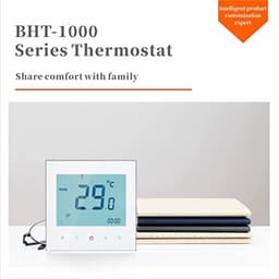 Slimme Programmeerbare Thermostaat met Wifi en LCD Touchscreen voor Verwarming — thumbnail 3