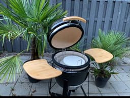 Kamado BBQ 19 Inch Medium | Keramische Houtskool BBQ | Divide & Conquer | Incl. Fiberglass Afdichting — thumbnail 3