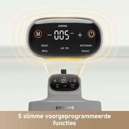 Dreame Tasti™ Airfryer - 5-in-1 Glazen Heteluchtfriteuse - 2,5L & 4,5L - PFAS-vrij — thumbnail 8