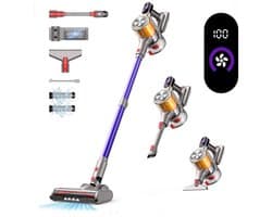 Steelstofzuiger - Huishouden Accessoires - Draadloos - Draagbaar - Multifunctioneel - Grijs