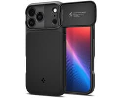 Spigen Optik Armor Magsafe, Zwart - Iphone 17 Pro