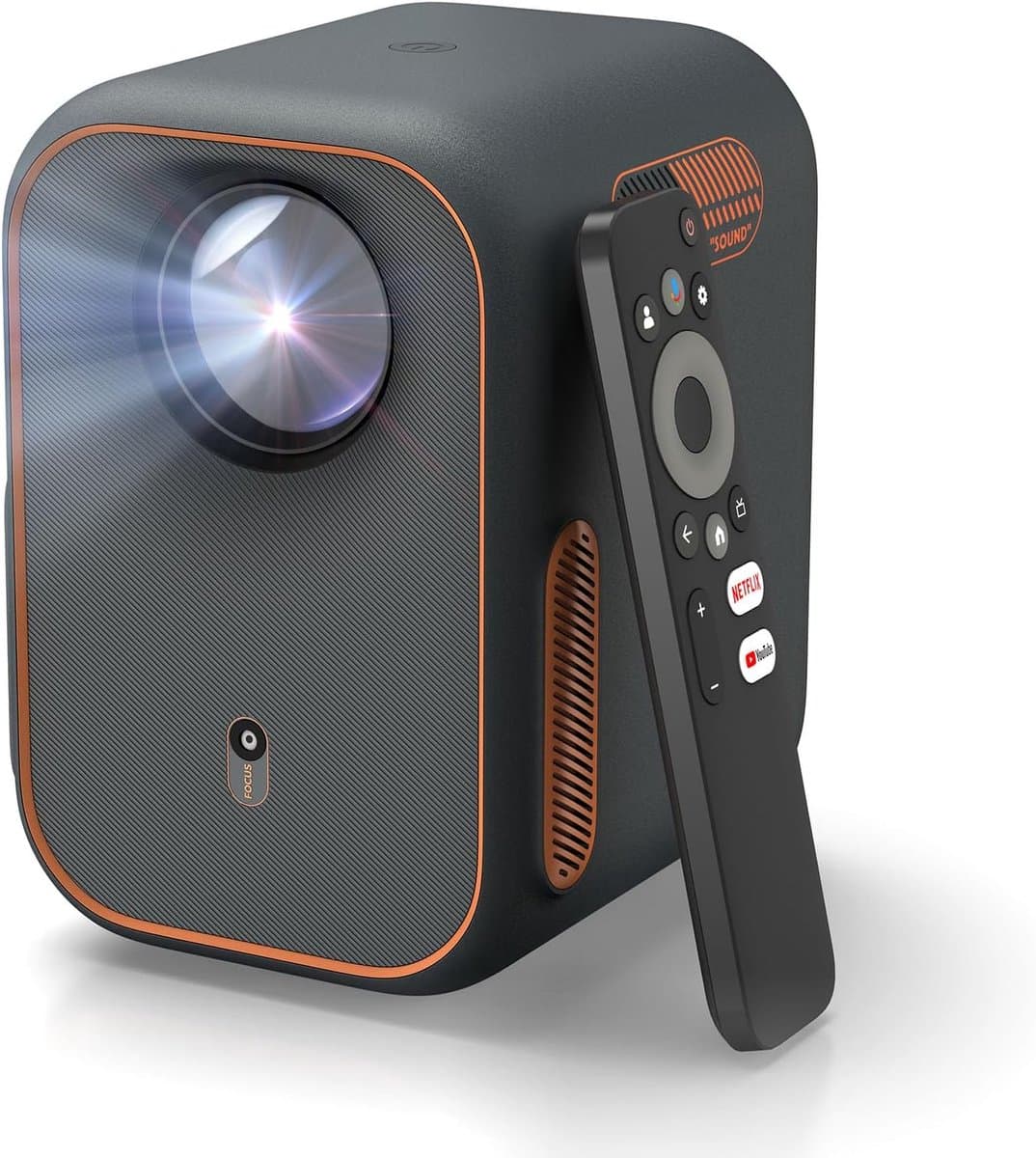 Mini Beamer - Film Projector met Bluetooth - Draagbare Beamer - 4K Kwaliteit — afbeelding 1