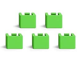 Siliconen Hoes voor 3D-printers - Set van 5, Opwarmtemperatuur tot 260°C