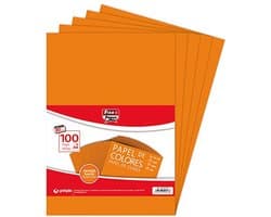 Multifunctioneel A4 Papier 80g - 100 Vellen Intens Oranje