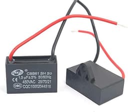 CBB61 Condensator 1.5uF 450V AC voor Airconditioner en Ventilator — thumbnail 1