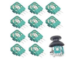 8 stuks potentiometer-trimmer vervanging voor PS4 controller en sensormodule met variabele weerstand