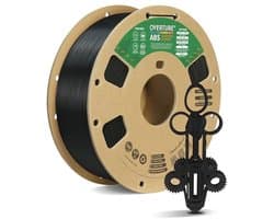 ABS 3D Printer Filament 1.75mm - 1kg Spool voor FDM Printers (Zwart)