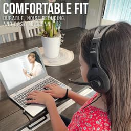 Bulk Hoofdtelefoon met Microfoon voor Klaslokalen - Premium On-Ear Audio-oplossing voor Studenten — thumbnail 5