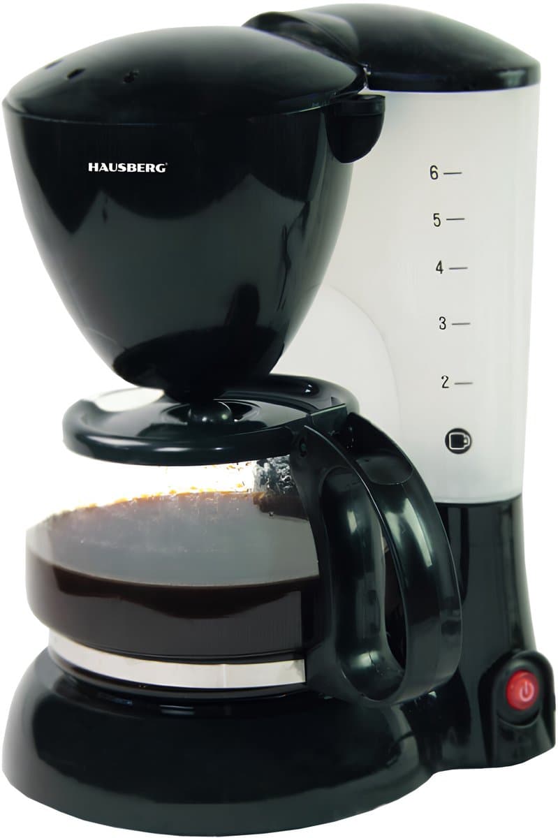 Elektrisch Koffiezetapparaat – 650-800W – 1,25L – Met Brouwpauze, Druppeloze Karaf & Permanent Filter – Waterniveau-Indicator – Thermische Beveiliging — afbeelding 1