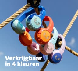 Fresh 'n Rebel Code Junior - Koptelefoon kind - Kinder koptelefoon - Draadloos (Bluetooth) & Bedraad – Inclusief Aux kabel (1m) - Groovy Galaxy — thumbnail 8
