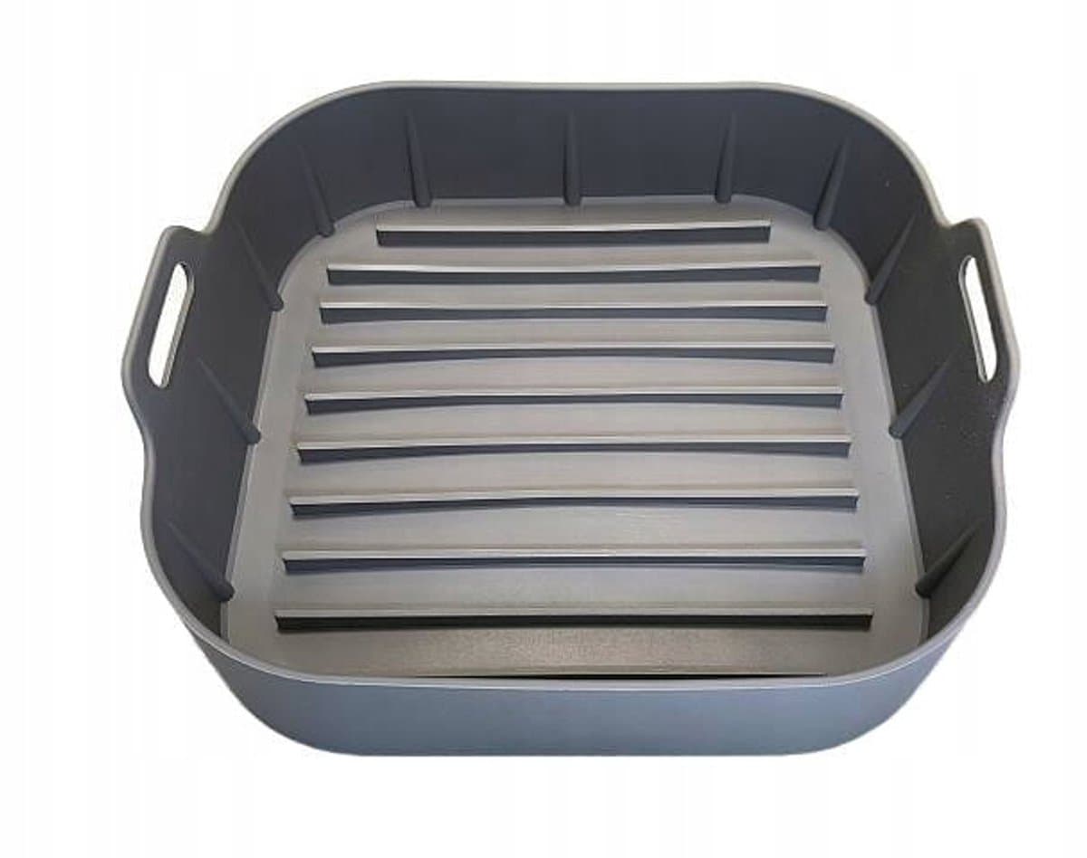 Herbruikbare Airfryer Bakvorm 20x20cm - Siliconen Accessoire — afbeelding 1