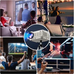 Mini Beamer - Film Projector - Draagbare Beamer — thumbnail 4