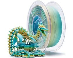 Matte Multicolor 3D Printer Filament - Kleurverloop PLA 1.75mm voor FDM Printers