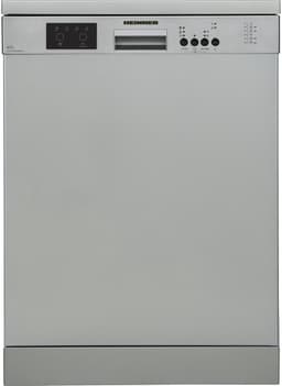 Heinner HDW-FS6006DSE++ Vrijstaand Vaatwasser – 12 Couverts – 6 Programma’s met Delicate & Eco Programma – AquaStop – LED Display – Zilver – 5 Jaar Garantie — thumbnail 1