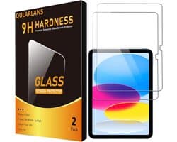 2-pack schermbeschermer voor iPad 10e generatie - Anti-kras en gehard glas film 9H hardheid