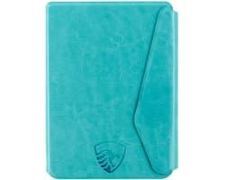 Sleepcover Geschikt voor Kobo Nia Cover Hoesje Turquoise - ereader hoesje - cover