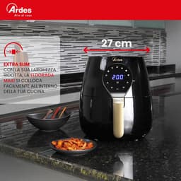 Grote Luchtfriteuse 5 Liter Digitaal met Timer - 1450W Rapid Air Technologie — thumbnail 4