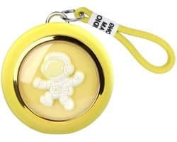 AstroMini RGB Bluetooth Speaker – Astronaut Design – 3W Stereo Sound – RGB Licht – TF-kaart – Draagbaar Mini Speaker Geel