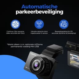 AZDome M63 Lite 1CH dashcam - Ultra 4K resolutie - Wifi - Parkeermodus - 3,0 inch IPS lcd - dashcam voor auto — thumbnail 10