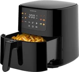 Inventum GF501HLDB Airfryer XL - 5L - 11 programma's - 70-200 °C - Tot 5 personen - Zwart — thumbnail 1