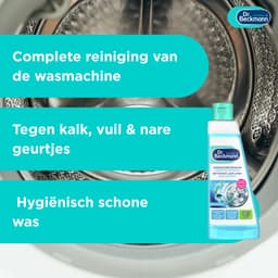 Dr.Beckmann - Wasmachinereiniger - Ocean Breeze - Anti-Kalk - 250 ml - Voordeelverpakking - 6 stuks — thumbnail 3