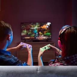 Namajunas - Draadloze Controller geschikt voor Nintendo Switch/OLED/LITE - Gamepad - Geschikt voor Switch Joy-Con Controller paar - 6-assige gyroscoop - Ondersteuning voor ontwaken/screenshot & Turbo - Niet geschikt voor Nintendo Switch 2 — thumbnail 3