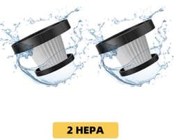 Authmic Steelstofzuiger HEPA Filter Accessoires – Set van 2 – Alleen Geschikt voor Authmic Modellen A15/A17