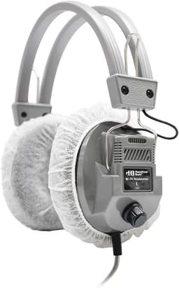 Sanitaire Wegwerphoezen voor Over-Ear Hoofdtelefoons - 50 Paar — thumbnail 1
