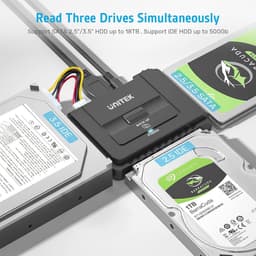 USB 3.0 naar IDE SATA Converter voor Externe Harde Schijf - Ondersteunt 2,5/3,5 inch HDD SSD met DC 12V 2A — thumbnail 3