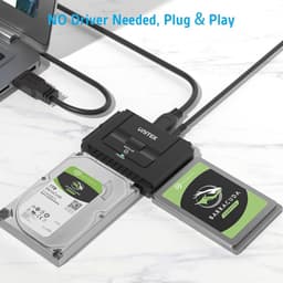 USB 3.0 naar IDE SATA Converter voor Externe Harde Schijf - Ondersteunt 2,5/3,5 inch HDD SSD met DC 12V 2A — thumbnail 2