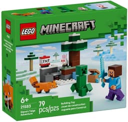 LEGO Minecraft Steve's Taiga-Avontuur Videogame Bouwpakket voor Kinderen - 21583 — thumbnail 18
